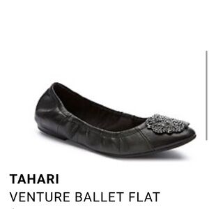 Tahari Venture embellished flats